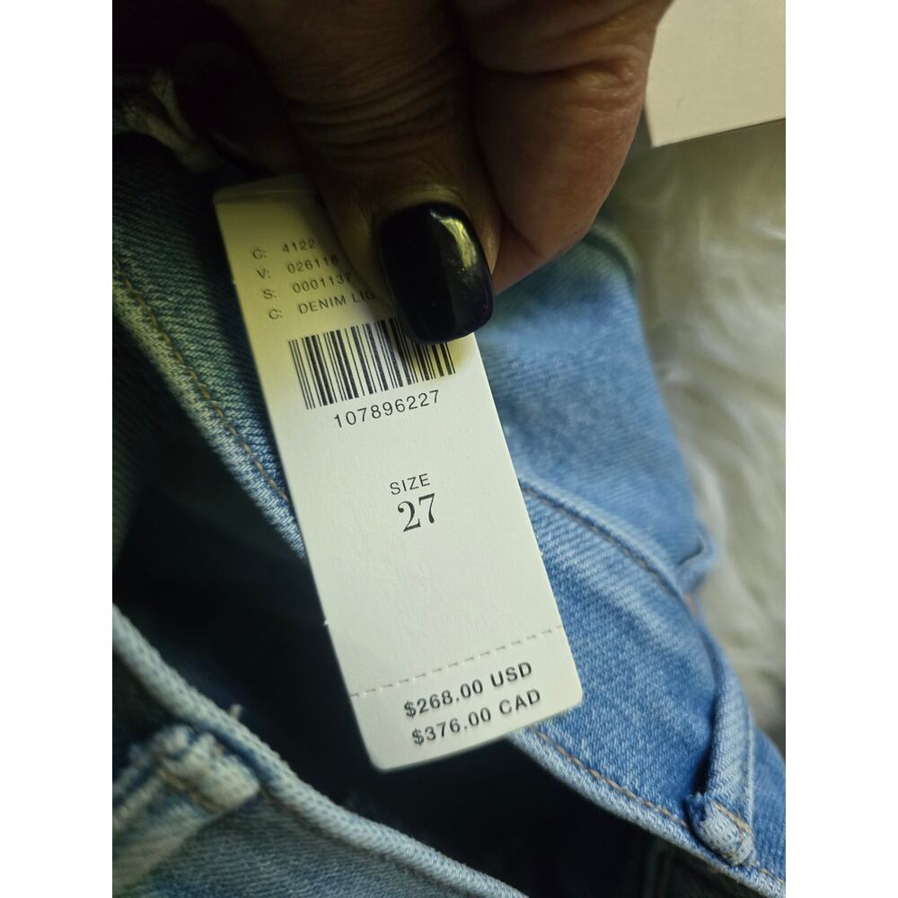 NWT MOTHER Doozy Mid-Rise Flare Jeans - 27 waist - Picture 8 of 8